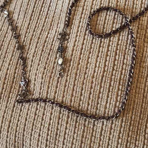 Chanel sunglasses, butterfly lens with chain - Picture 1 of 9